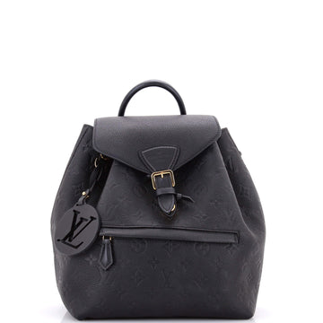 Louis Vuitton Montsouris NM Backpack Monogram Empreinte Leather PM
