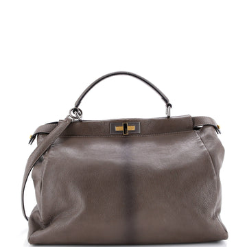Fendi Peekaboo Bag Ombre Leather Large