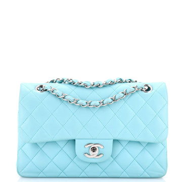 Chanel Classic Double Flap Bag Quilted Lambskin Small