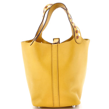 Hermes Picotin Lock Bag Tressage Epsom PM