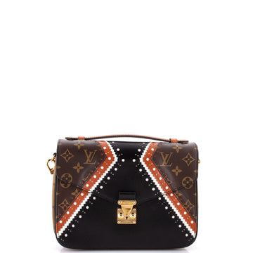 Louis Vuitton Pochette Metis Limited Edition Brogue Reverse Monogram Canvas and Leather