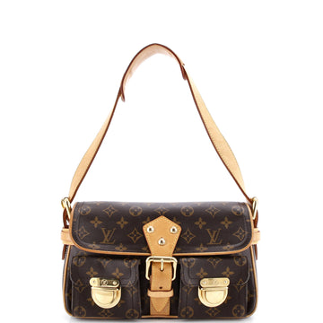 Louis Vuitton Hudson Handbag Monogram Canvas PM