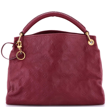 Louis Vuitton Artsy Handbag Monogram Empreinte Leather MM