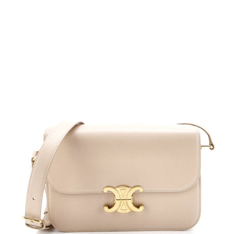 Celine Triomphe Shoulder Bag Smooth Calfskin Medium