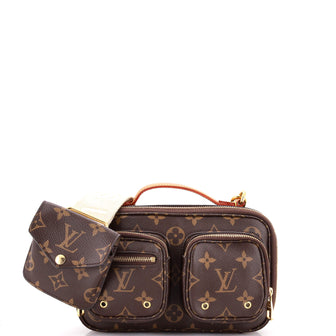 Louis Vuitton Utility Crossbody Bag Monogram Canvas