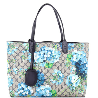 Gucci Reversible Tote Blooms GG Print Leather Medium