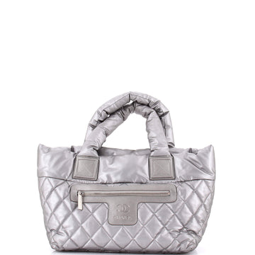 Chanel Coco Cocoon Reversible Tote Quilted Nylon Small