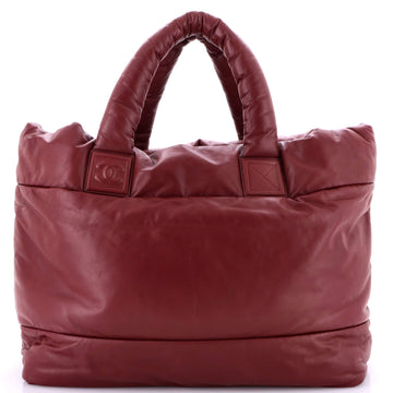 Chanel Coco Cocoon Reversible Tote Quilted Lambskin Large
