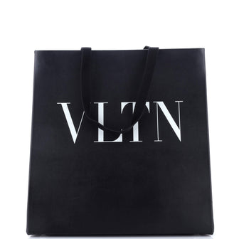 Valentino Garavani VLTN Magnetic Shopper Tote Leather Medium