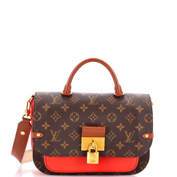 Louis Vuitton Vaugirard Handbag Monogram Canvas with Leather