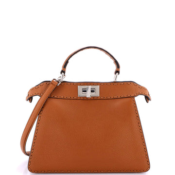 Fendi Selleria Peekaboo ISeeU Bag Leather Small