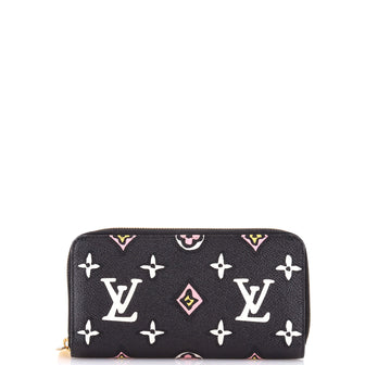 Louis Vuitton Zippy Wallet Wild at Heart Monogram Giant