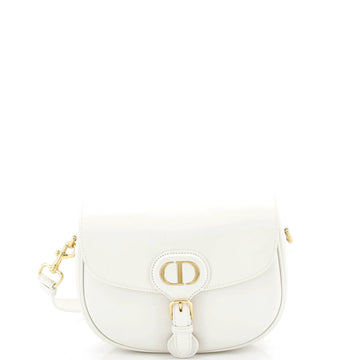 Christian Dior Bobby Flap Bag Leather Medium