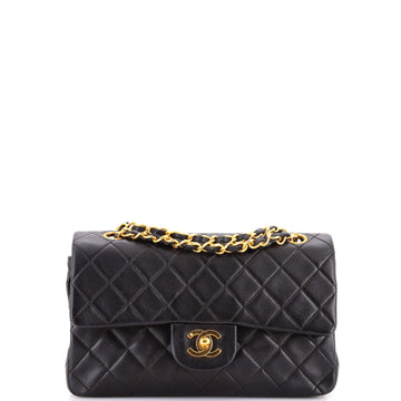 Chanel Classic Double Flap Bag Quilted Lambskin Small