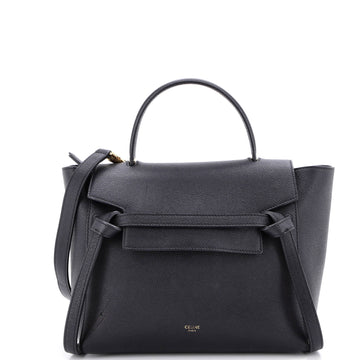 Celine Belt Bag Textured Leather Micro