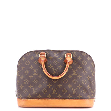 Louis Vuitton Vintage Alma Handbag Monogram Canvas PM