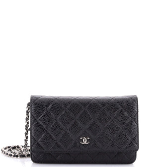 Chanel Wallet on Chain Quilted Caviar