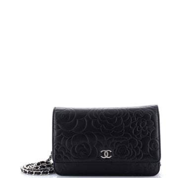 Chanel Wallet on Chain Camellia Lambskin