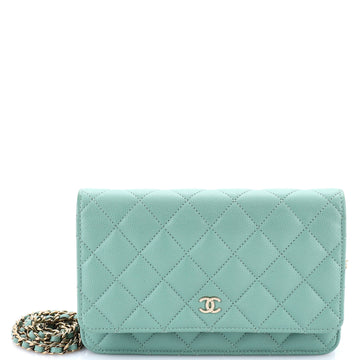 Chanel Wallet on Chain Quilted Caviar