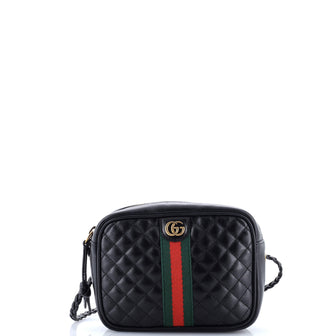Gucci Trapuntata Camera Bag Quilted Leather Mini