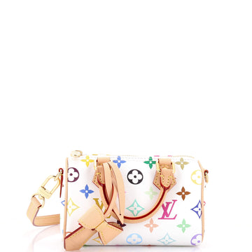 Louis Vuitton x Takashi Murakami Speedy Bandouliere NM Bag Monogram Multicolor Nano