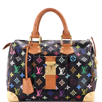 Louis Vuitton Speedy Handbag Monogram Multicolor 30