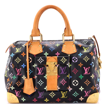 Louis Vuitton Speedy Handbag Monogram Multicolor 30