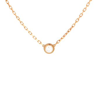 Cartier Cartier D'Amour Pendant Necklace 18K Rose Gold with Diamond Small