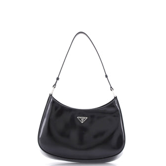Prada Cleo Shoulder Bag Spazzolato Leather Medium
