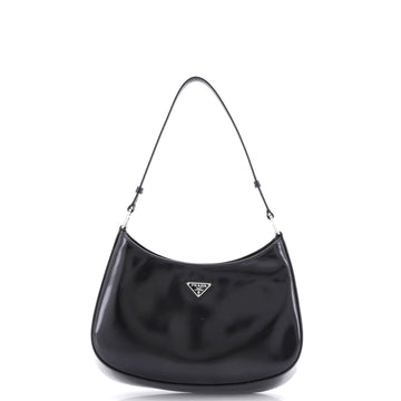 Prada Cleo Shoulder Bag Spazzolato Leather Medium