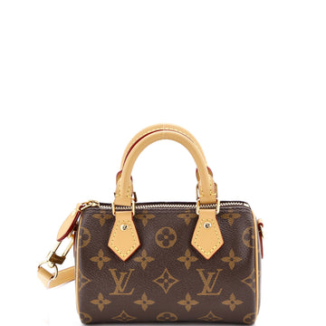 Louis Vuitton Speedy Bandouliere NM Bag Monogram Canvas Nano
