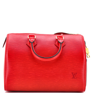Louis Vuitton Speedy Handbag Epi Leather 25