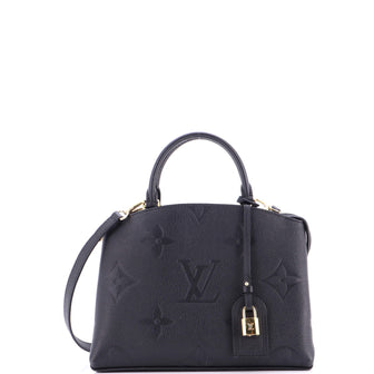 Louis Vuitton Petit Palais Handbag Monogram Empreinte Giant