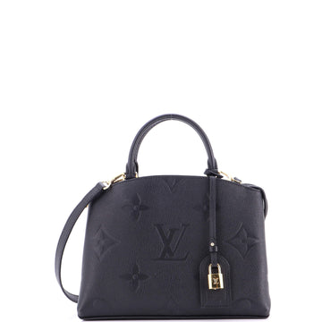 Louis Vuitton Petit Palais Handbag Monogram Empreinte Giant