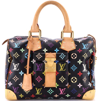Louis Vuitton Speedy Handbag Monogram Multicolor 30