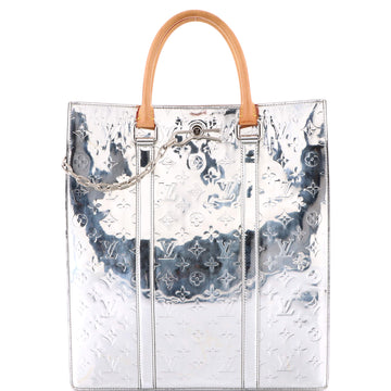 Louis Vuitton Sac Plat Bag Monogram Mirror Coated Canvas