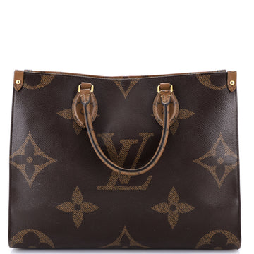 Louis Vuitton OnTheGo Tote Reverse Monogram Giant MM