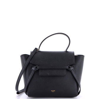 Celine Belt Bag Textured Leather Nano