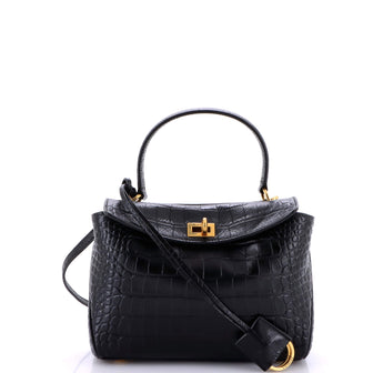 Balenciaga Rodeo Shoulder Bag Leather Mini