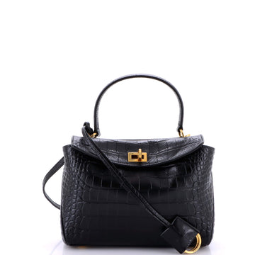 Balenciaga Rodeo Shoulder Bag Leather Mini