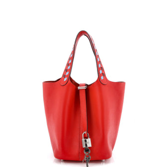 Hermes Picotin Lock Bag Tressage Epsom PM