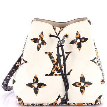 Louis Vuitton NeoNoe Handbag Limited Edition Jungle Monogram Giant