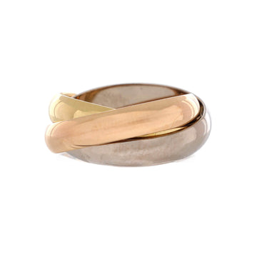 Cartier Trinity Ring 18K Tricolor Gold Medium