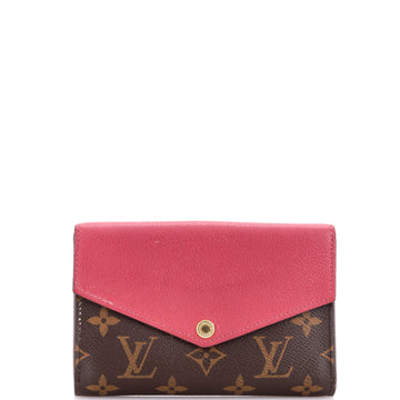 Louis Vuitton Pallas Wallet Monogram Canvas and Calfskin Compact