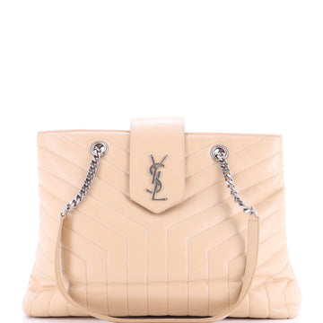 Saint Laurent LouLou Tote Matelasse Chevron Leather Large
