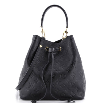Louis Vuitton NeoNoe Handbag Monogram Empreinte Leather MM