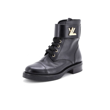 Louis Vuitton Women's Wonderland Flat Ranger Boots Leather