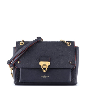 Louis Vuitton Vavin Handbag Monogram Empreinte Leather MM