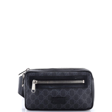 Gucci Soft Zip Belt Bag GG Coated Canvas Small