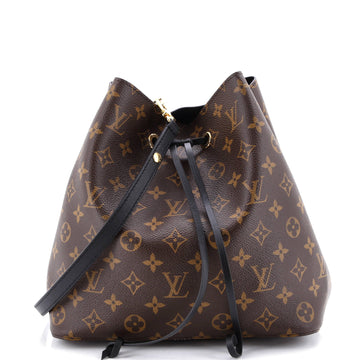 Louis Vuitton NeoNoe Handbag Monogram Canvas with Leather MM